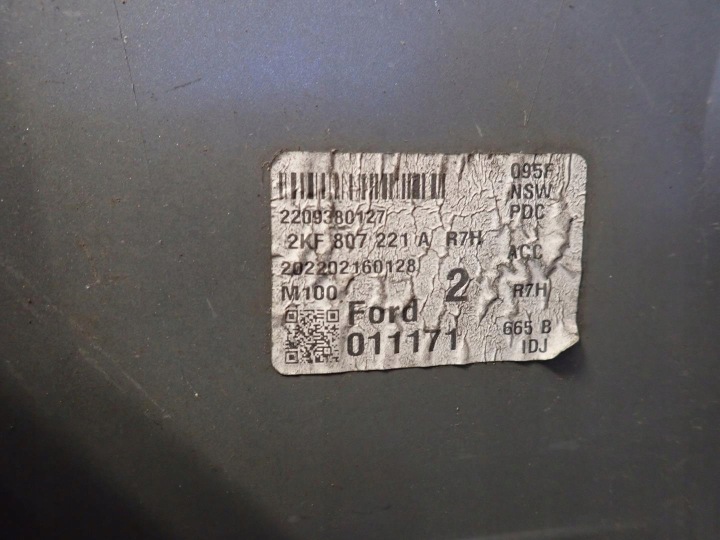 Přední nárazník FORD CONNECT MK3 2022- 54648486644