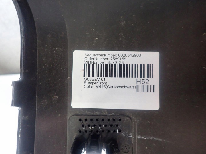 Přední nárazník BMW IX3 G08 2020 - G08BEV-01