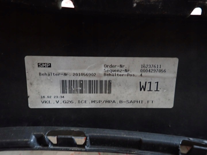 Přední nárazník BMW 4 G26 2021 – M-PACKAGE 16237611