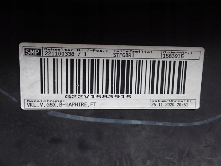 Přední nárazník BMW M3 M4 G80 G82 G83 2021 - 1583915