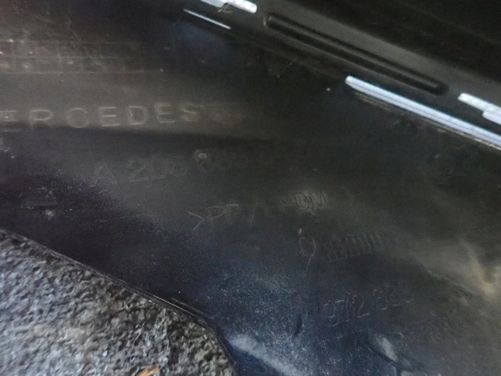 Přední nárazník MERCEDES C-CLASS W206 AMG 2021-