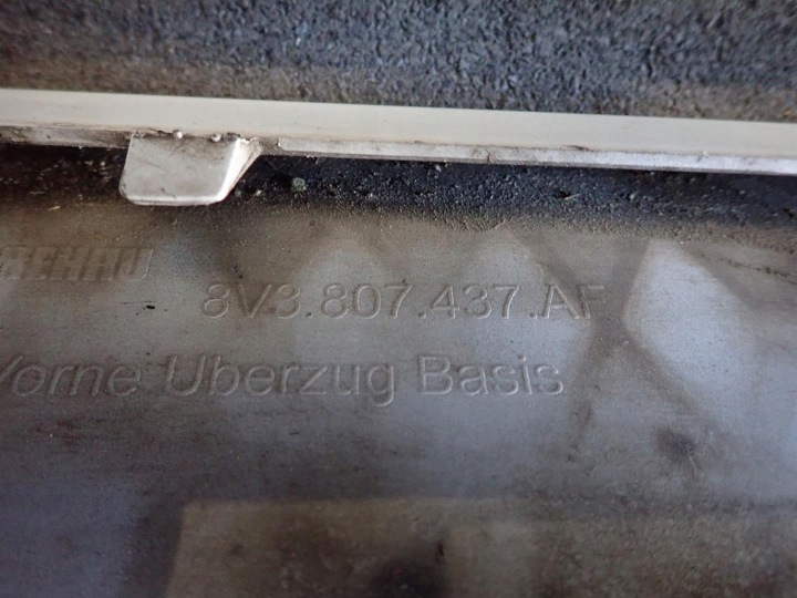 Přední nárazník AUDI A3 FACELIFT 2016 - 8V3807437AF