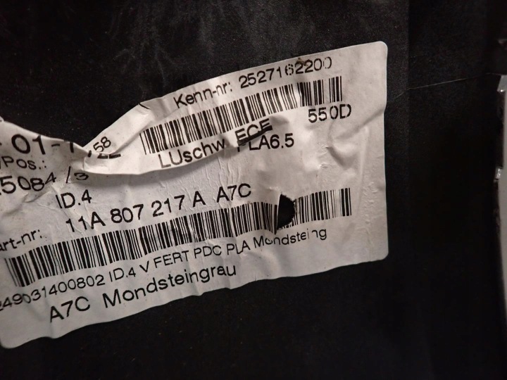 Přední nárazník VW ID4 2020-11A807417A