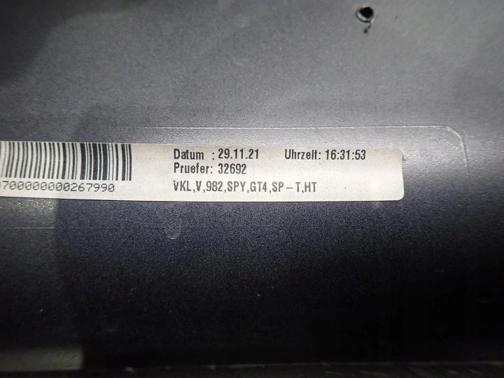 Přední nárazník PORSCHE 718 CAYMAN 982 GT4 982807221H